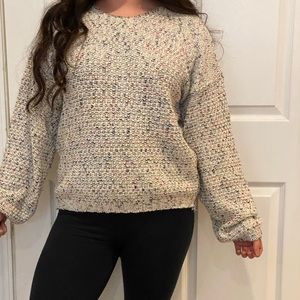 Multi color vintage sweater!